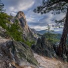 Castle Crags Landscape